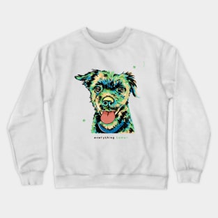 Kawaii Dog (Feat. Cloud Tolson), Dark Text Crewneck Sweatshirt